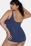Zivame High Compression Short Length Shaper Bodysuit - Sky Captain — thumbnail 8